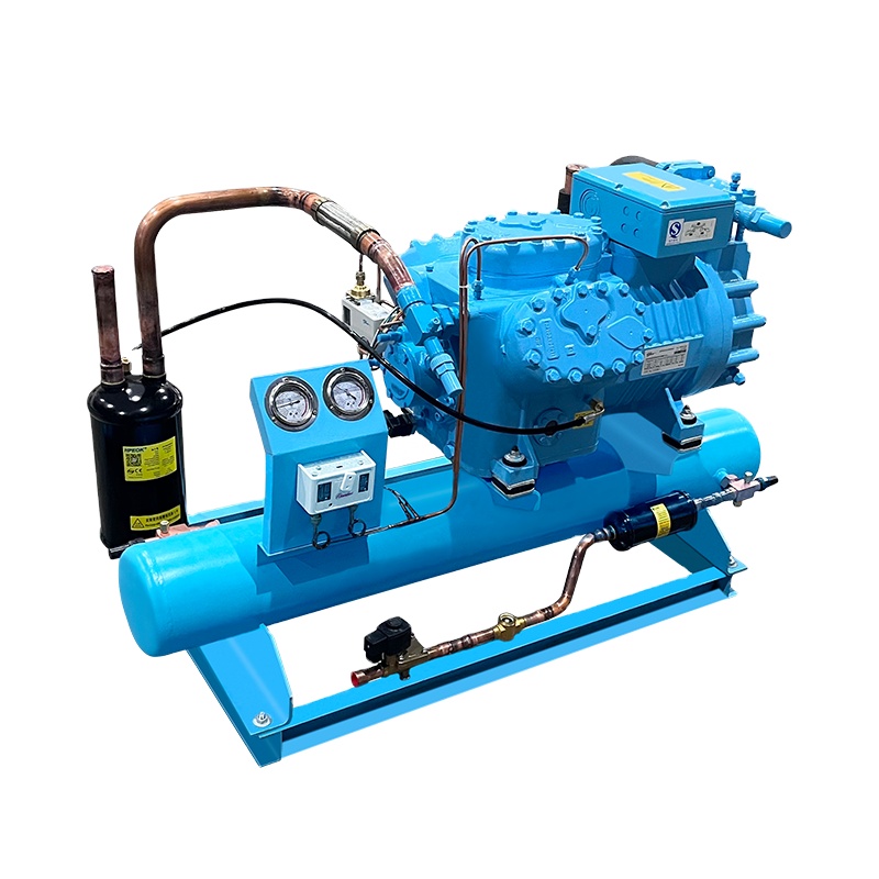 Open Type Semi-Hermetic Water Cooled Compressor Condensing Units