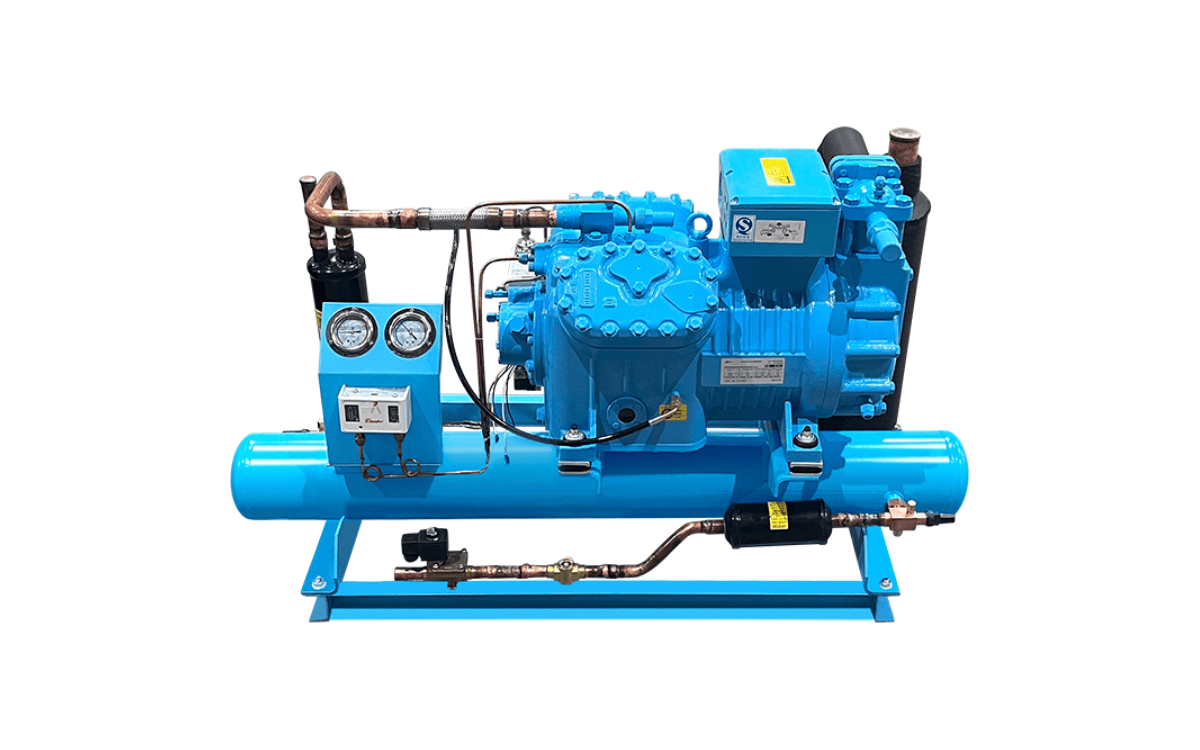 Open Type Semi-Hermetic Water Cooled Compressor Condensing Units
